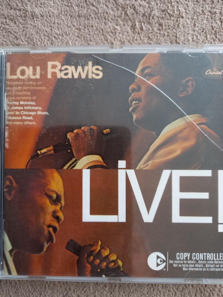 Lou Rawls   live, Verzenden