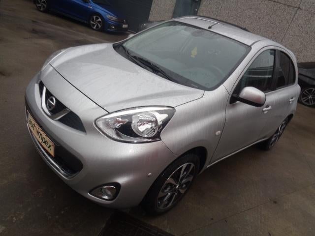 NISSAN MICRA 1200CC BENZINE 11/2016.. 2500KM EURO6, Voorwielaandrijving, Stof, 4 cilinders, 5 deurs
