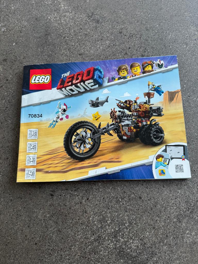 LEGO The Movie 70834 Metaalbaards heavy metal trike, Ophalen, Zo goed als nieuw, Complete set, Lego