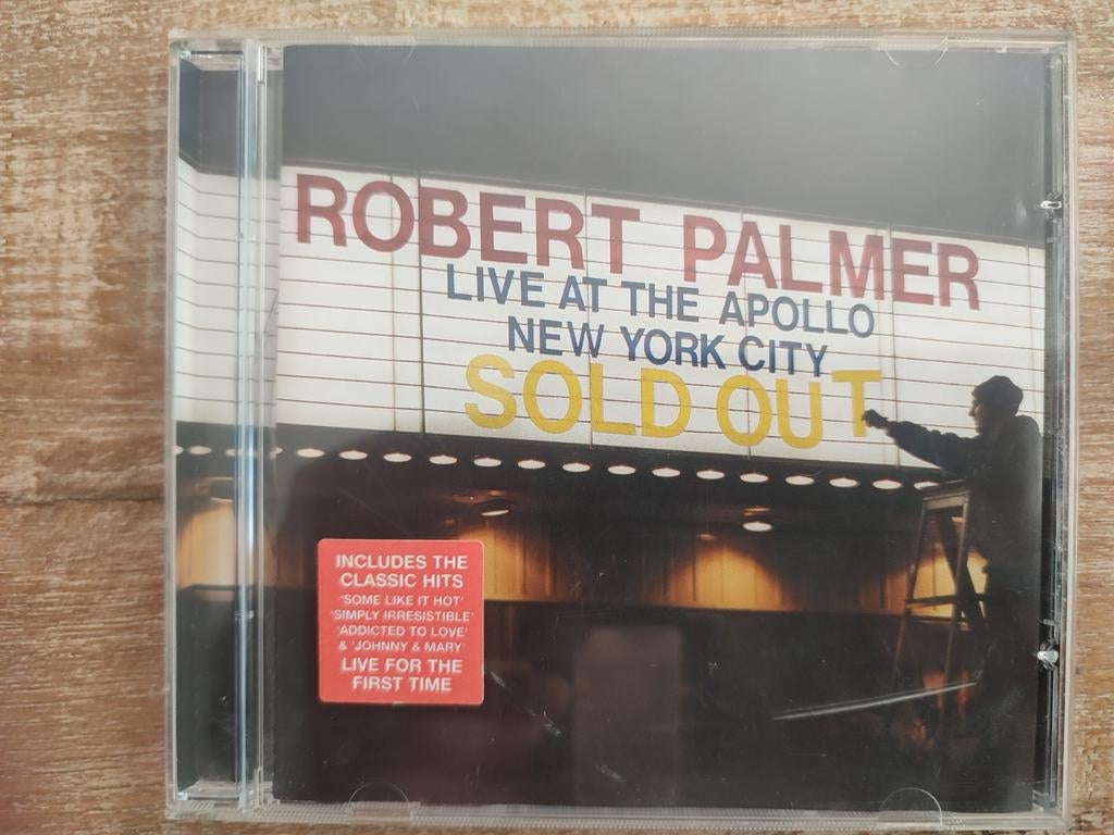 CD : ROBERT PALMER - EN DIRECT À L'APOLLO DE NEW YORK, Enlèvement ou Envoi, Comme neuf