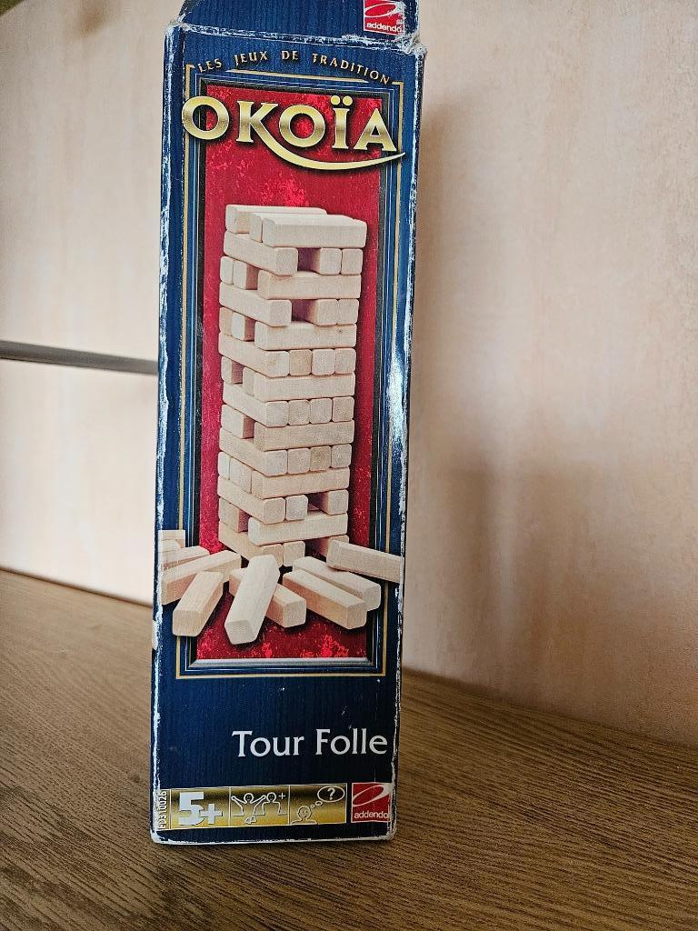 Okaida houten spel de gekke toren, Hobby en Vrije tijd, Ophalen, Gebruikt