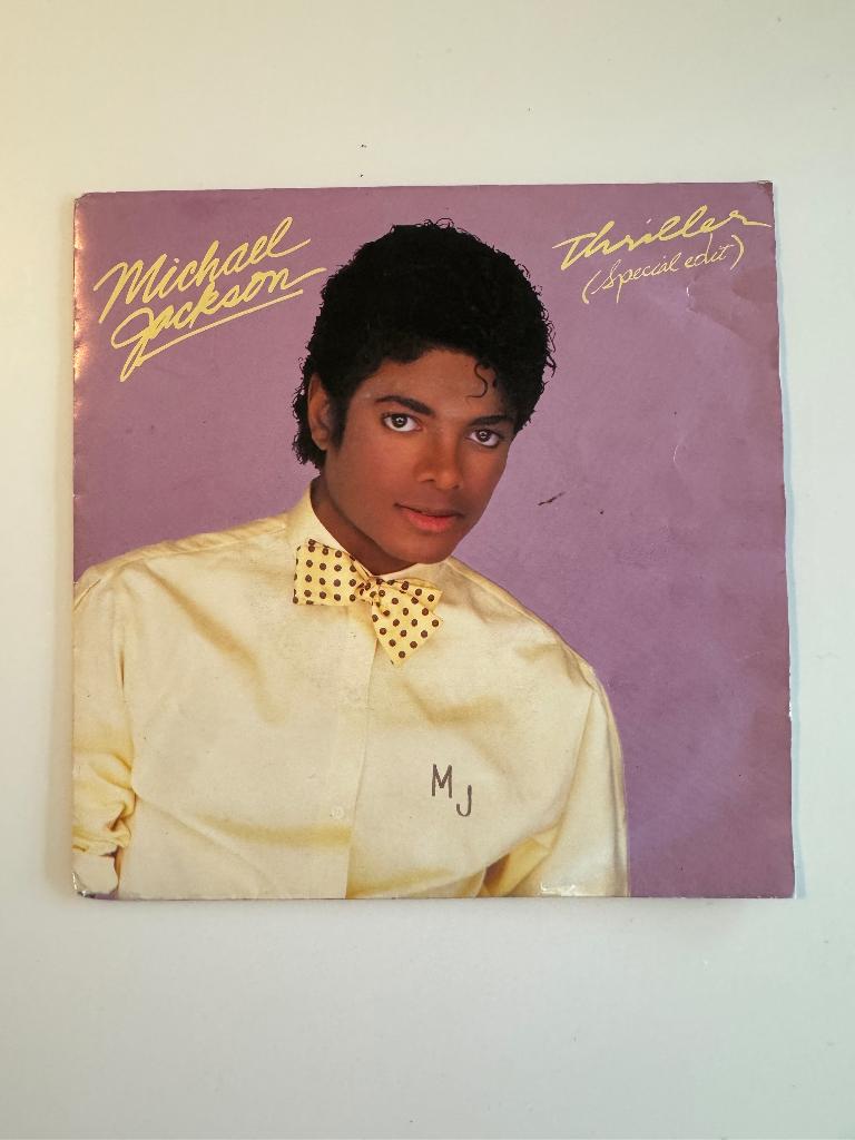 Vinyl EP / MICHAEL JACKSON - Thriller, Cd's en Dvd's, Vinyl | Pop, Gebruikt, Ophalen of Verzenden