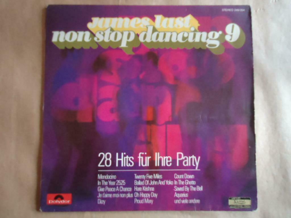 33T JAMES LAST * NON STOP DANCING 9 Label : polydor - 249 35, Ophalen of Verzenden