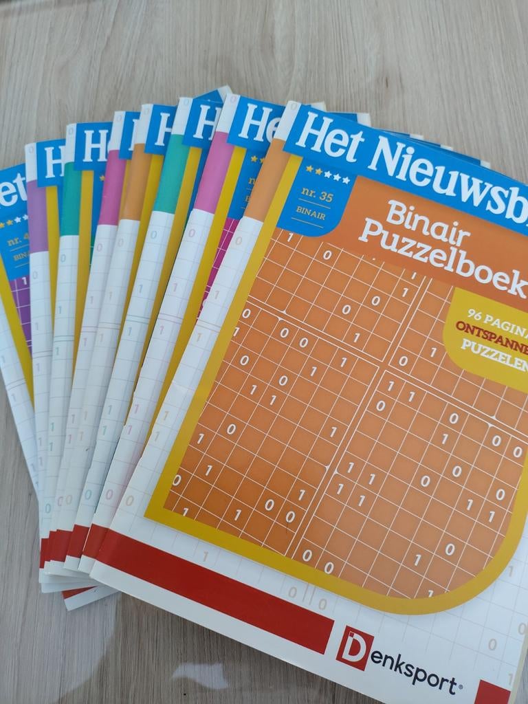 Binaire puzzels, Ophalen of Verzenden