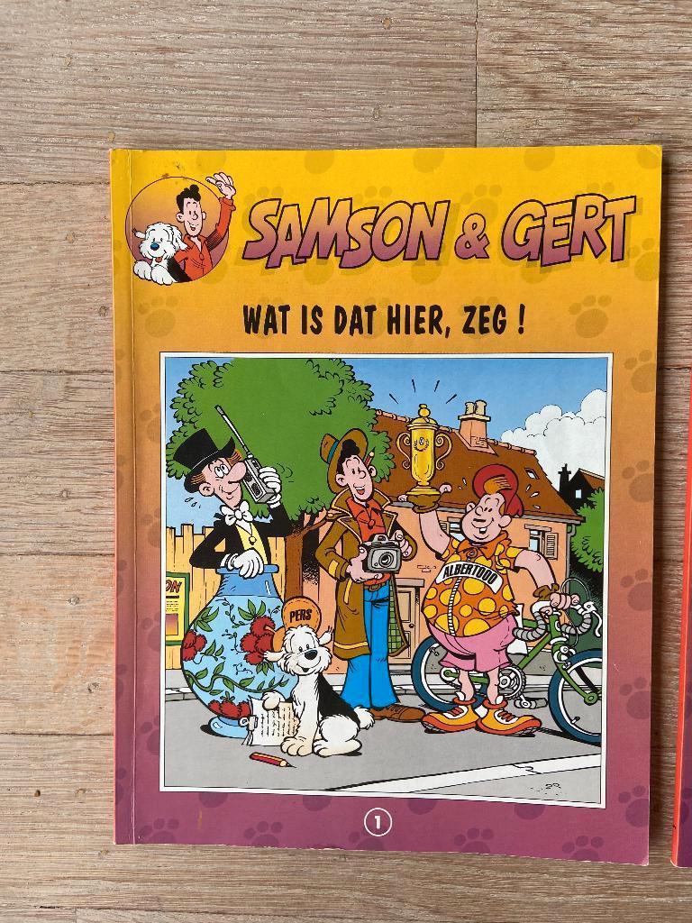Samson &Gert, 3 strips Perfecte staat, Boeken, Stripverhalen, Zo goed als nieuw, Meerdere stripboeken, Ophalen of Verzenden