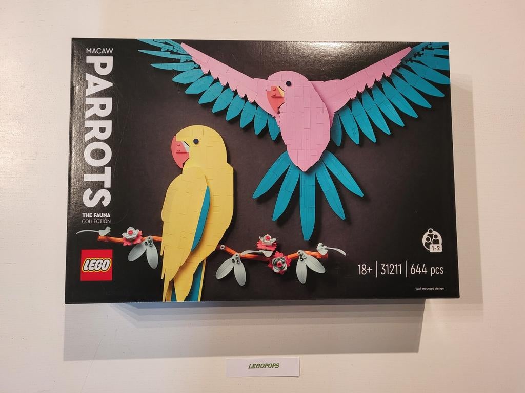 Lego - 31211 - Kleurrijke Papegaaien - NIEUW - SEALED, Ophalen of Verzenden