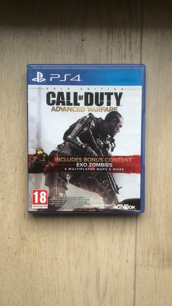 Call Of Duty Advanced Warfare Gold Edition (ps4)., Games en Spelcomputers, Ophalen, Zo goed als nieuw