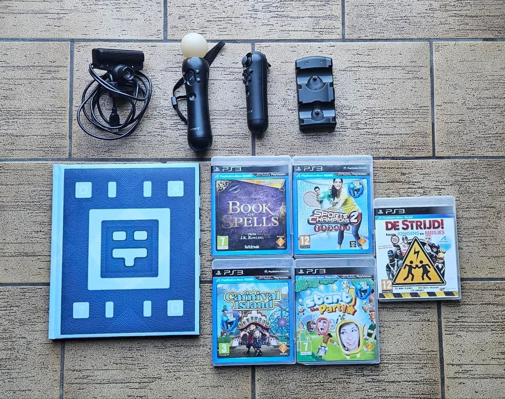 PS3 Move Set Te Koop + Navigation en Move Controller, Ophalen of Verzenden, Zo goed als nieuw
