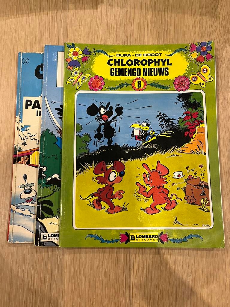 Chlorophyl - 8,12 en 29, Meerdere stripboeken, Ophalen of Verzenden, Gelezen