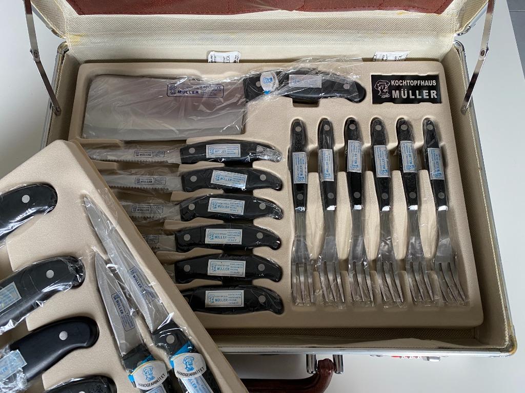 Valise couteaux Muller, Enlèvement, Neuf, Ensemble de couverts