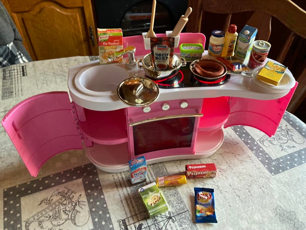 Kitchenette Baby Born avec accessoires 22/13/36 cm, Enfants & Bébés, Jouets | Poupées, Comme neuf, Autres types, Enlèvement ou Envoi