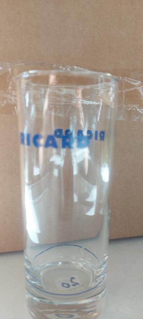 Verre ricard double écriture, Enlèvement ou Envoi, Comme neuf