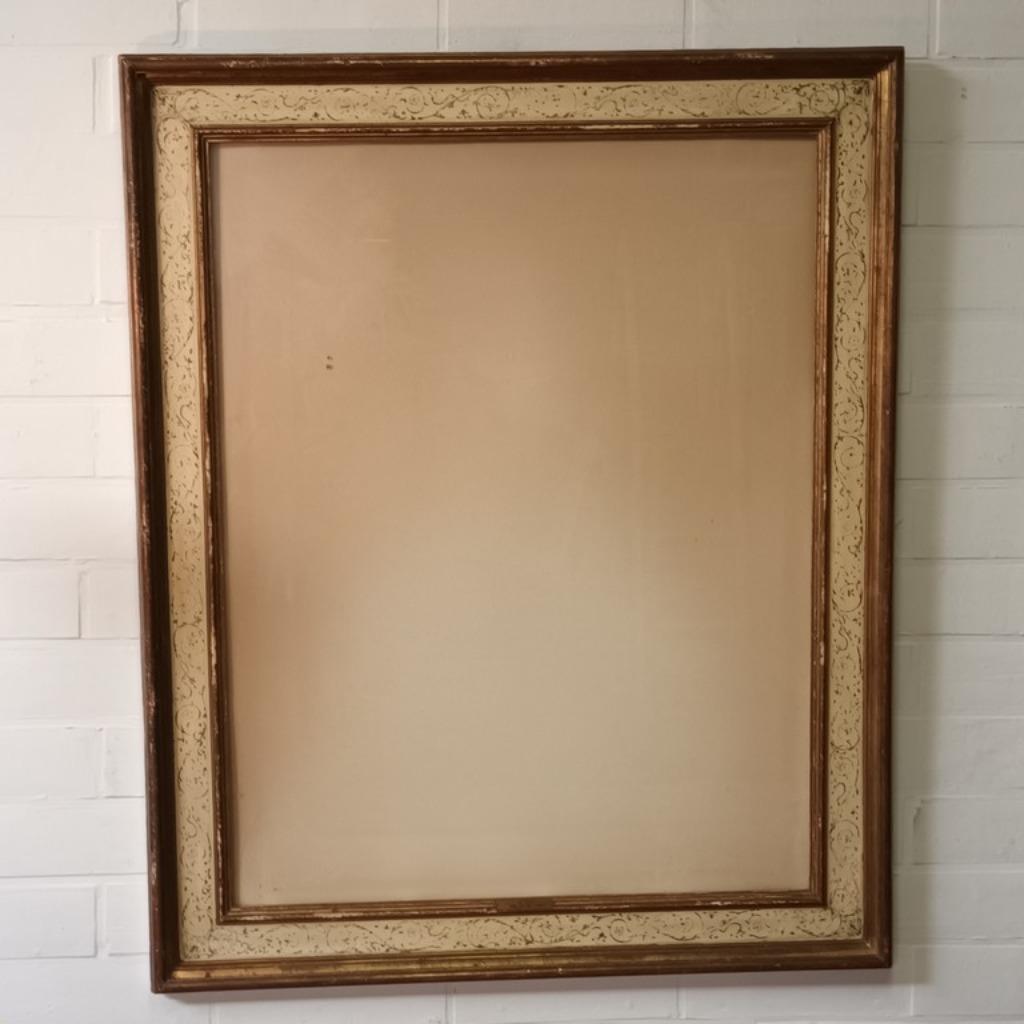 Groot houten kader buitenmt 113x92cm - binnenmt 94x73cm, Antiek en Kunst, Ophalen