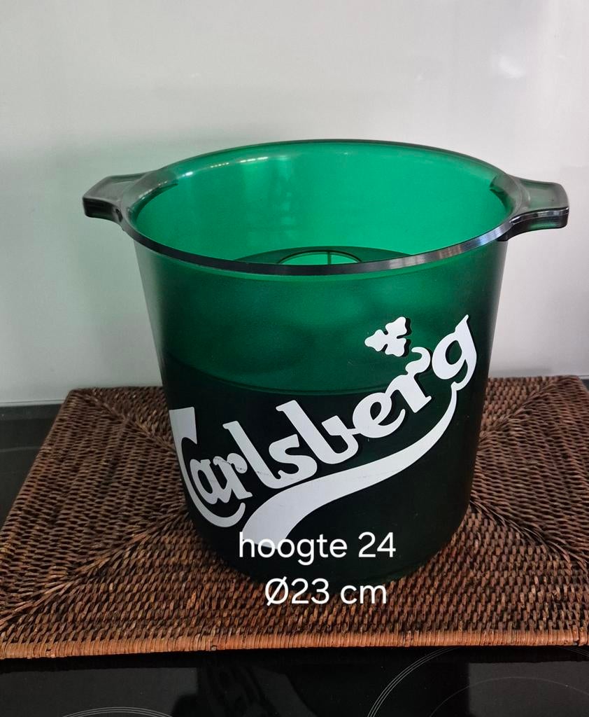 Seau à glace Calsberg, Collections, Marques de bière, Enlèvement, Bouteille(s)