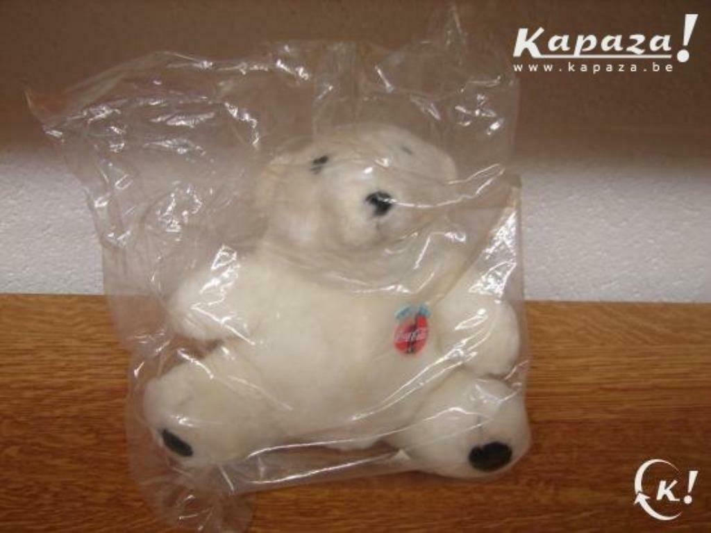 Knuffel ijs beer coca cola, Kinderen en Baby's, Speelgoed | Knuffels en Pluche, Ophalen of Verzenden, Nieuw, Beer