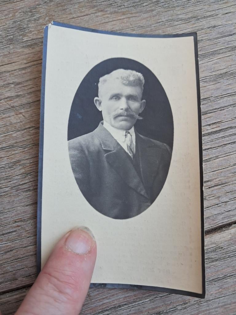 Oud bp, Merelbeke 1876 - Gentbrugge 1936, Van Damme Joannes, Ophalen of Verzenden