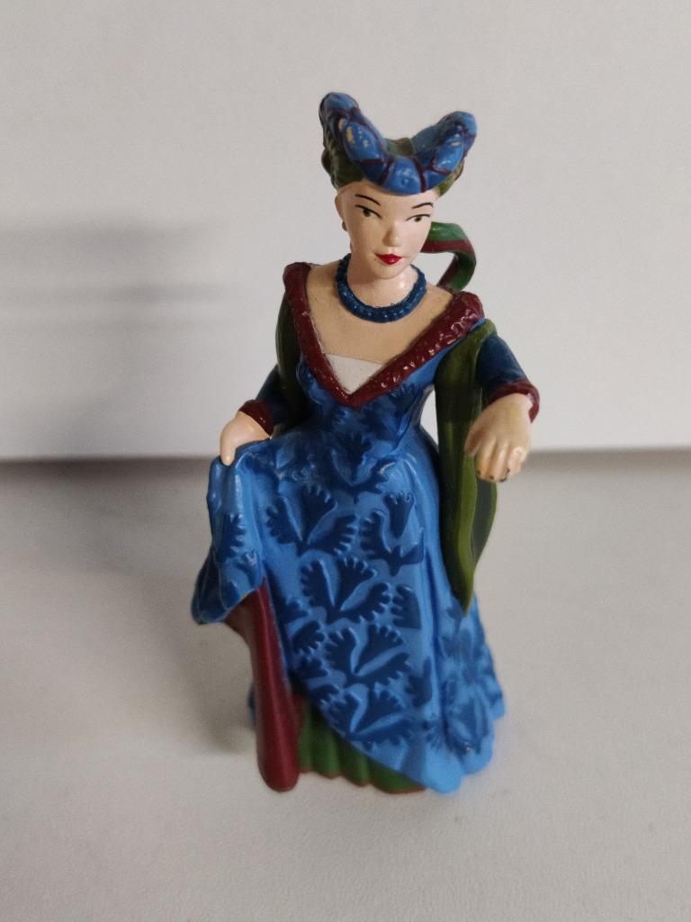 Vintage PVC poppetje Papo Middeleeuwse Hofdame, Enlèvement ou Envoi, Comme neuf