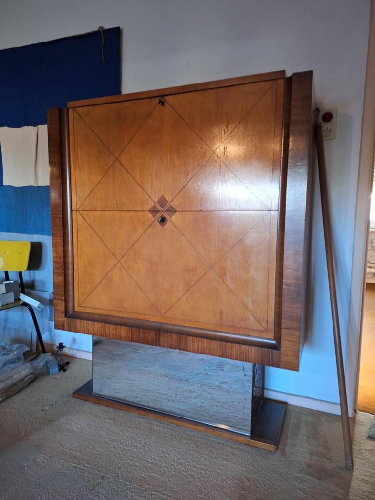 Meuble de bar/secrétaire Art Déco Decoene frères, Enlèvement