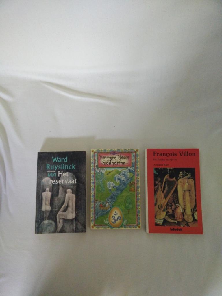 Ward ruyslinck het reservaat, Hermann hesse siddharta, Ophalen