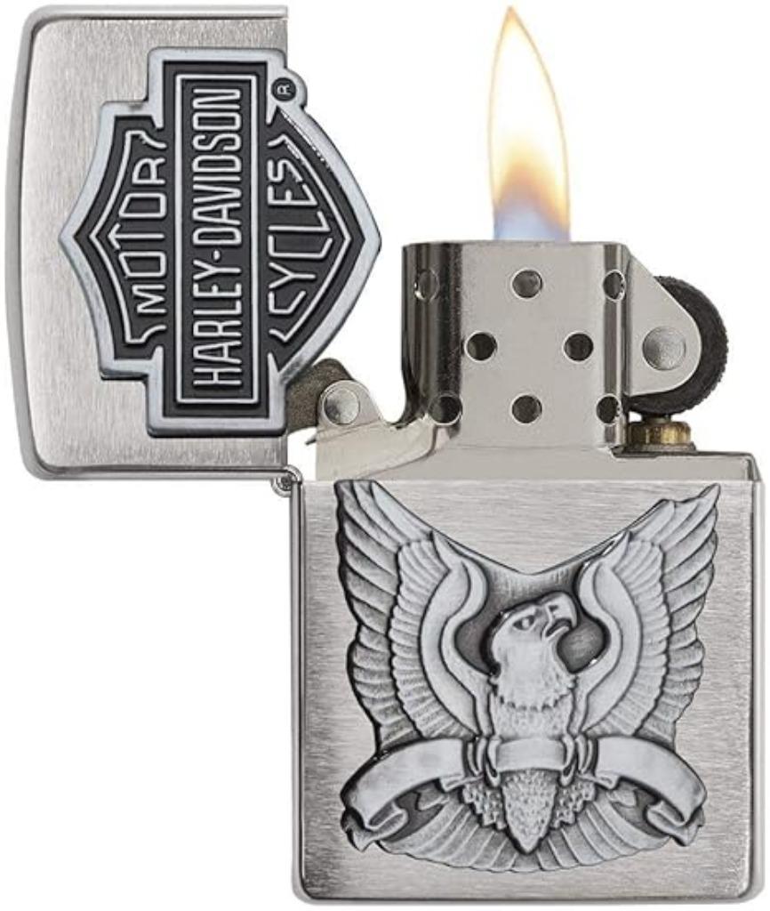 Zippo Aansteker Harley Davidson SNELLE GRATIS LEVERING, Verzamelen, Verzenden, Nieuw, Aansteker