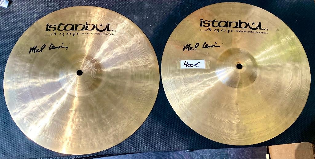 ISTANBUL MEL LEWIS HI HAT 14", Musique & Instruments, Enlèvement ou Envoi, Comme neuf, Autres types