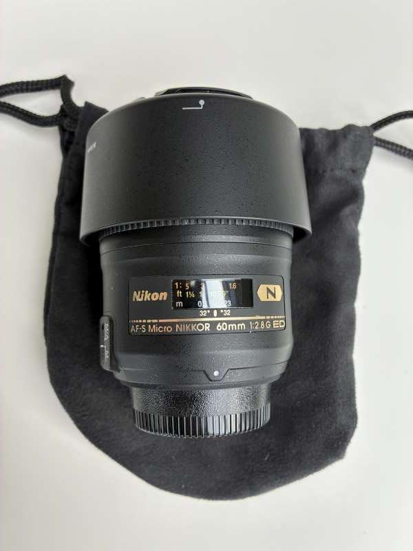 Nikon AF-S 60mm f2.8G ED Micro., Ophalen, Zo goed als nieuw, Overige typen, Zoom