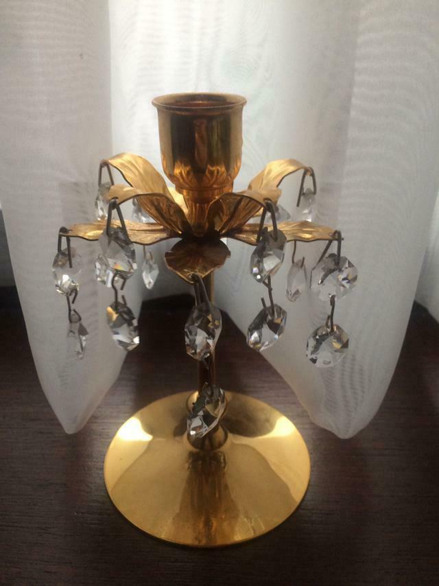 Kandelaar Swarovski 13cm hoog, Verzamelen, Swarovski, Ophalen of Verzenden, Gebruikt, Huisaccessoire