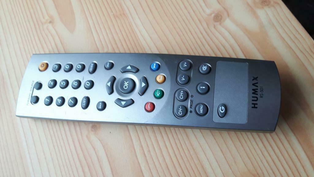 Afstandsbediening  HUMAX RS505, Ophalen of Verzenden, Gebruikt, Origineel, Receiver of Versterker