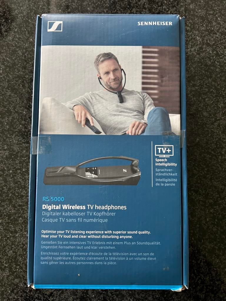 Sennheiser TV hoofdphone / hoofdtelefoon draadloos., Enlèvement ou Envoi, Sennheiser, Sans fil