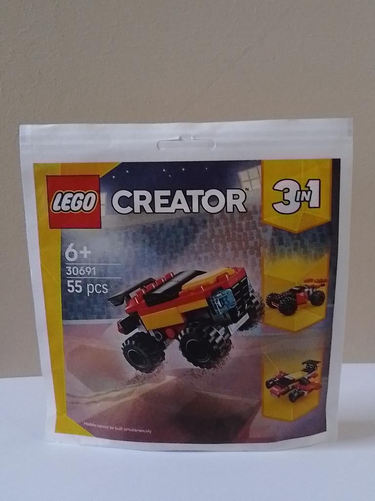 Lego Creator - Mini Convertible Monster Truck (30691) -NIEUW, Ophalen of Verzenden, Nieuw, Complete set, Lego