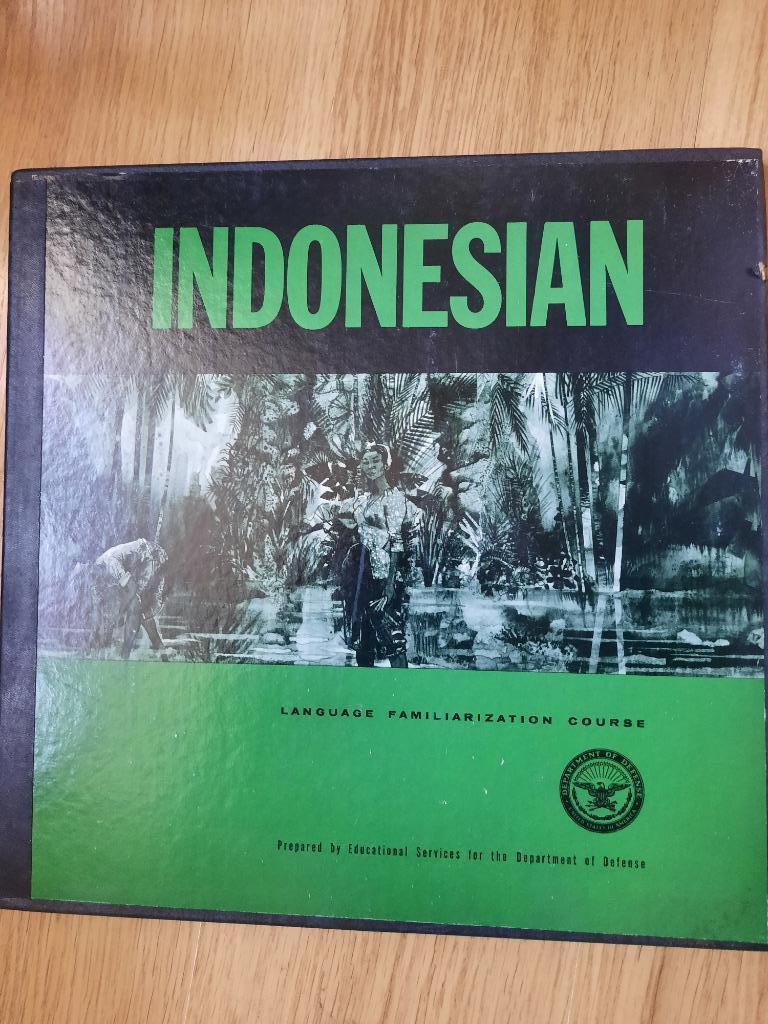 Indonesian Language Familiarization Course Vinyl, Enlèvement ou Envoi, Comme neuf, 12 pouces