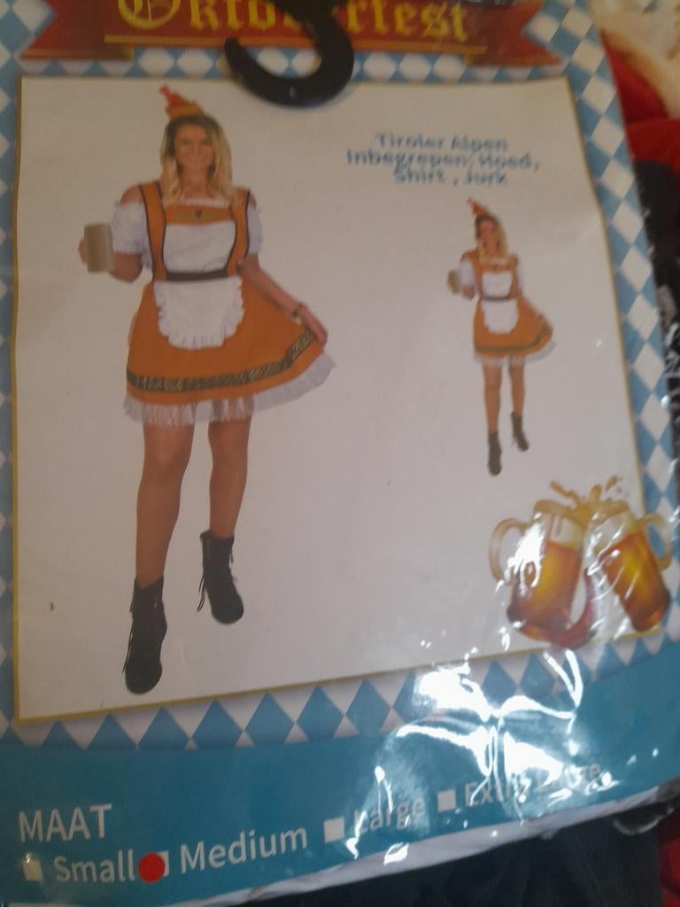 Nieuw tirolerpakje, Kleding | Dames, Carnavalskleding en Feestkleding, Ophalen, Nieuw, Kleding