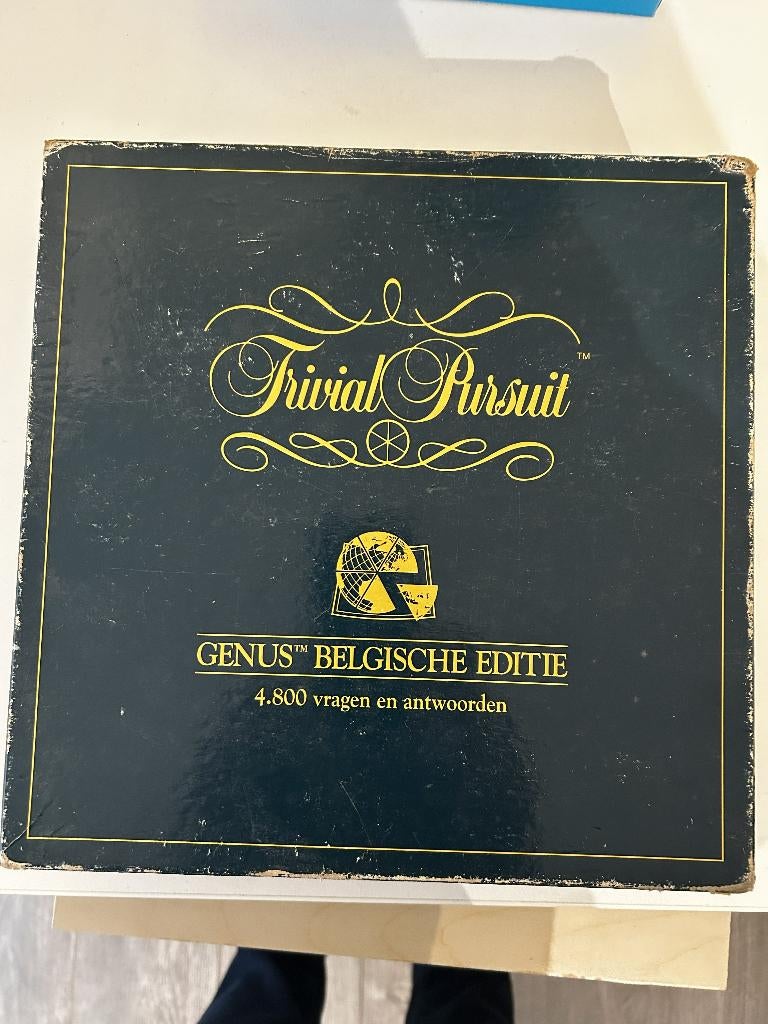 Gezelschapsspel Trivial Pursuit Genus Belgisch, Trois ou quatre joueurs, Enlèvement, Utilisé