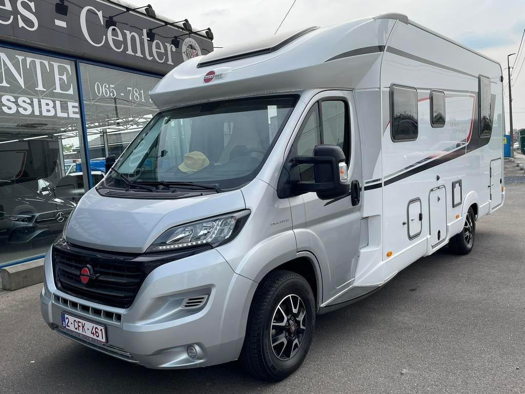Kampeerwagen BURSTNER LYSEO TD 736 | Nieuwstaat! 12.000 km!, Antidémarrage, Fiat, 7 tot 8 meter, Bürstner