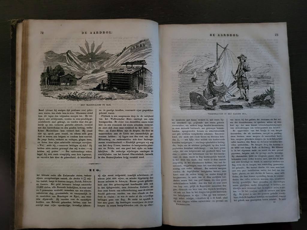 De aardbol tweede deel 1838, Ophalen of Verzenden