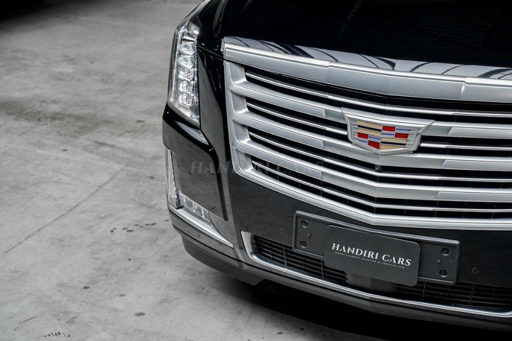 2016 Escalade SUV Platinum € 43500 +LPG 102L +2PL LVRACHT, Auto's, Automaat, 313 kW, Escalade, Adaptive Cruise Control