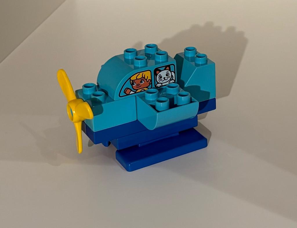 Mijn eerste vliegtuig - Duplo - 10849, Kinderen en Baby's, Speelgoed | Duplo en Lego, Ophalen of Verzenden, Zo goed als nieuw