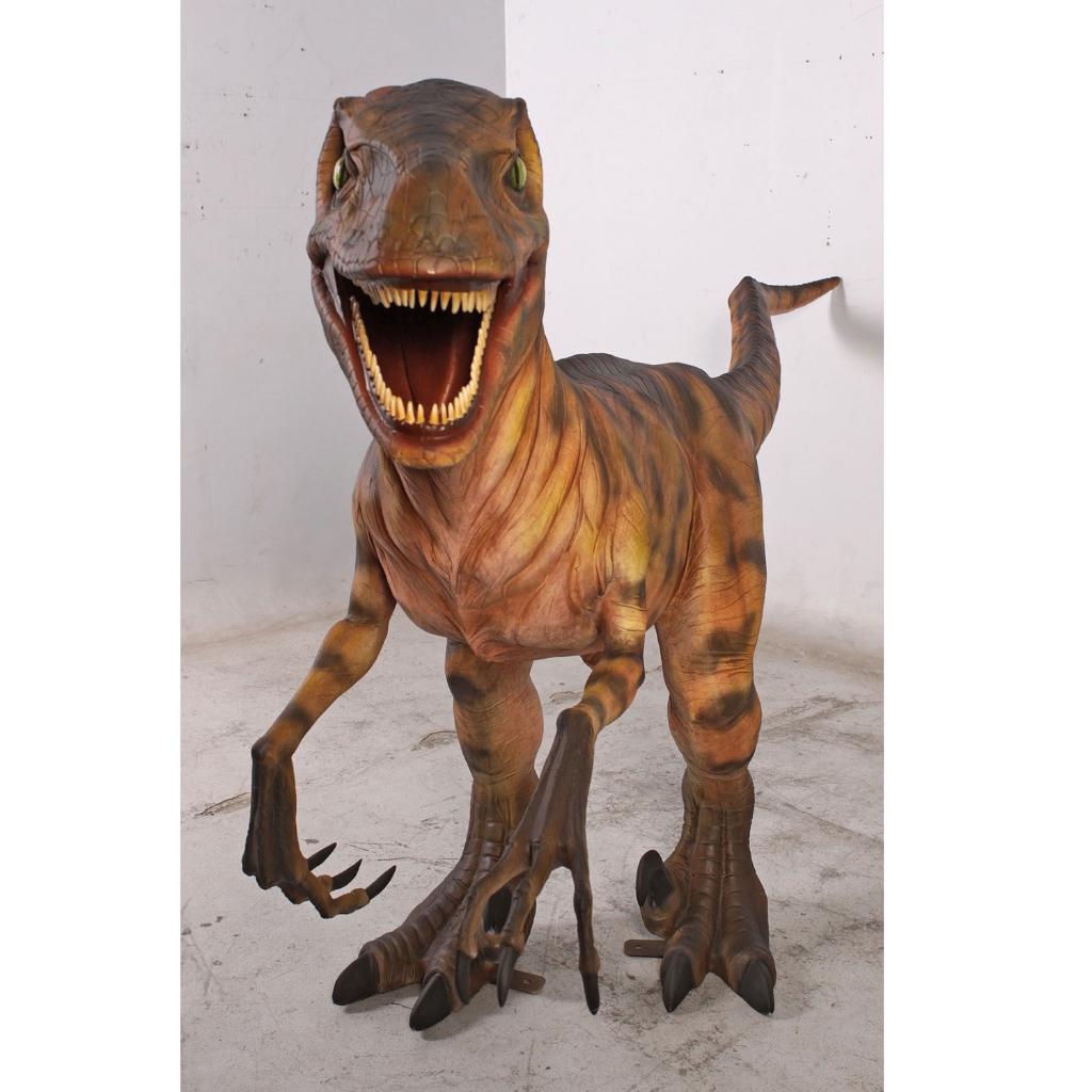 Deinonichus – Dinosaurus beeld Lengte 288 cm, Ophalen, Nieuw
