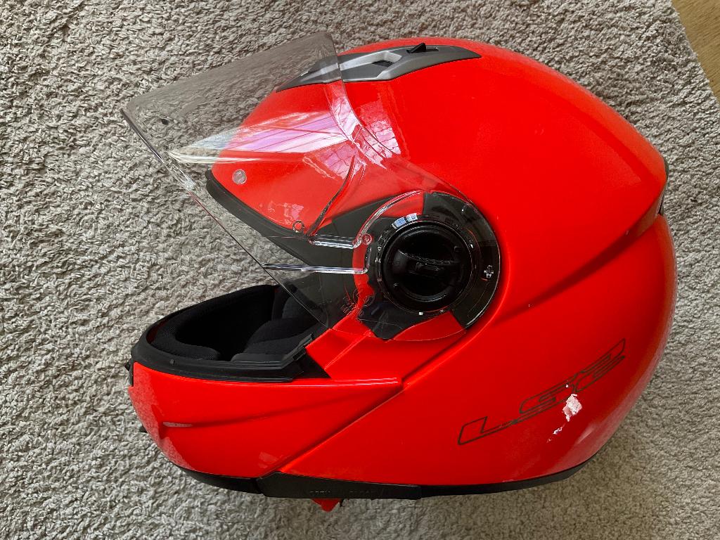 Motorhelm, Motoren, Kleding | Motorhelmen, Kinderen, Integraalhelm, XS, Overige merken, Tweedehands, Ophalen