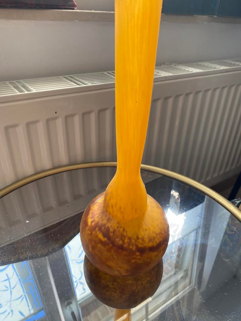 Vase soliflore marmoréen, Comme neuf