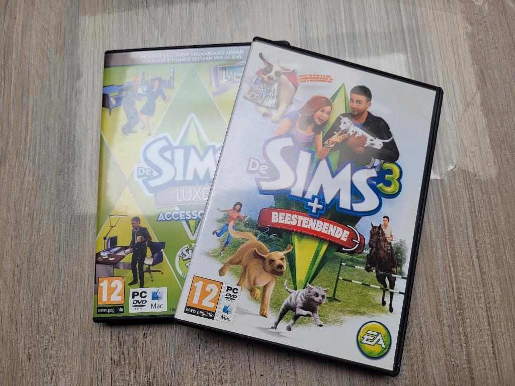 De sims 3 + uitbreiding, Games en Spelcomputers, Ophalen, Gebruikt