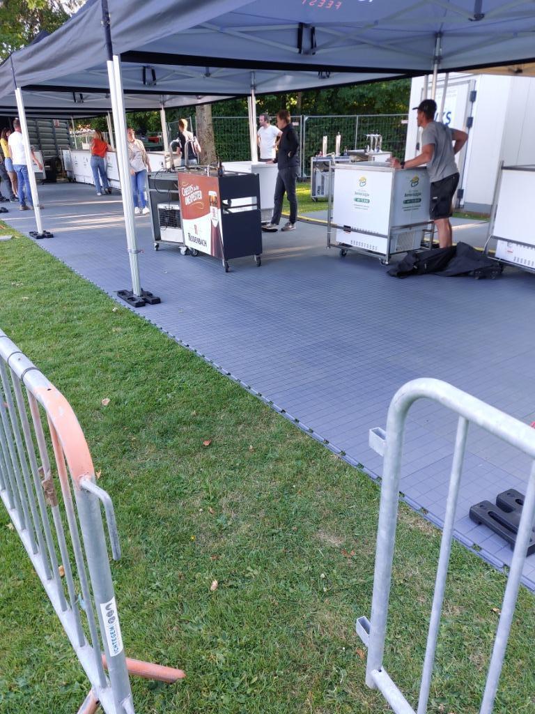 tentvloer voor partytent, Hobby en Vrije tijd, Ophalen of Verzenden, Zo goed als nieuw