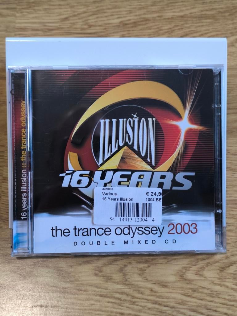 Illusion 16 years - the trance Odyssey 2003 - dubbel cd., Cd's en Dvd's, Cd's | Dance en House, Ophalen of Verzenden