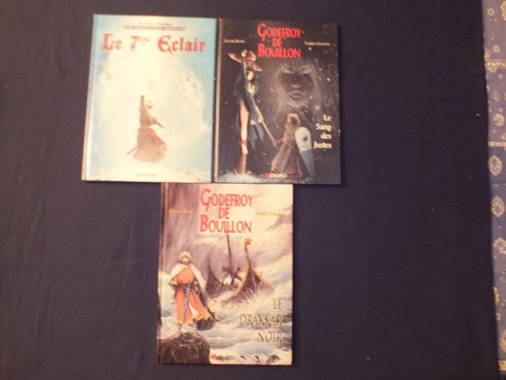 GODEFROY DE BOUILLON (3 ALBUMS). EDITIES HELYODE & LEFRA, Ophalen of Verzenden, Zo goed als nieuw, RAPPE-CAYMAN, Meerdere stripboeken