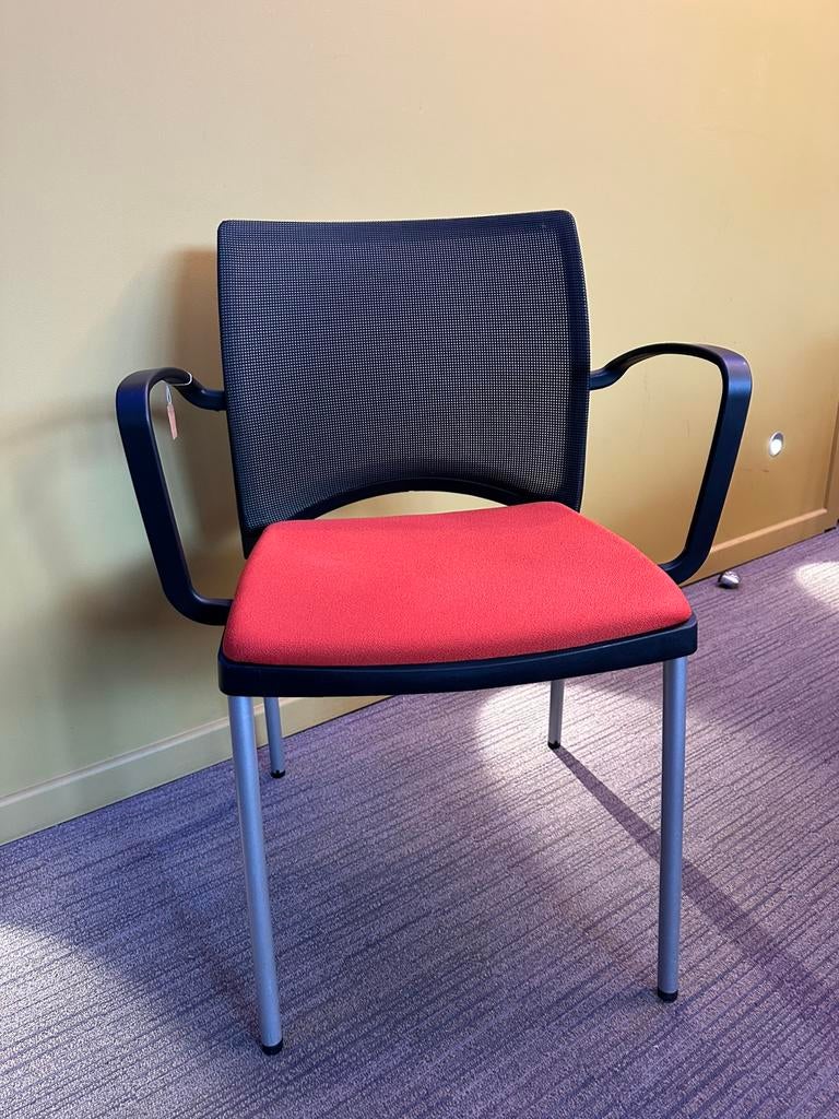 Viasit — designer vergaderstoel (Wolfgang Schnur, 2011), Ophalen, Zo goed als nieuw, Blauw