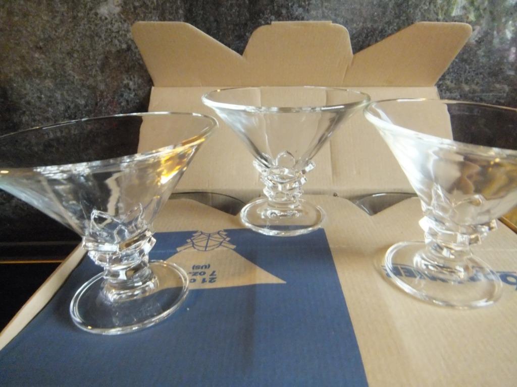 dessert kommetjes (6), Enlèvement ou Envoi, Neuf, Verre, Récipient(s)