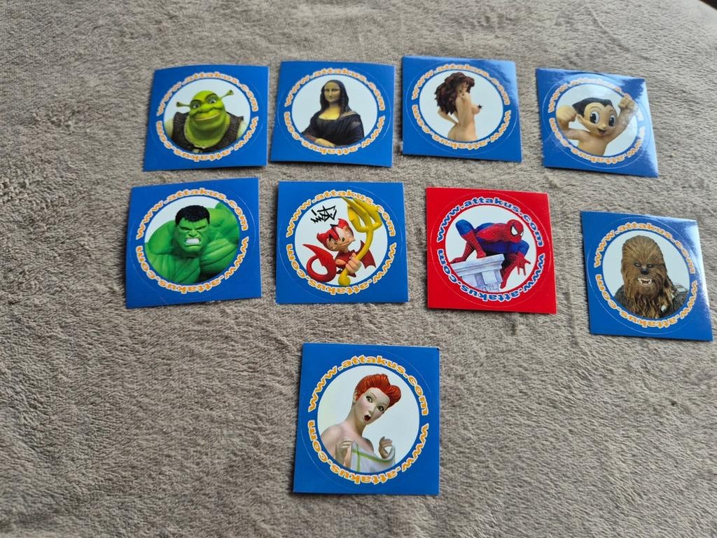 Attakus stickers, Enlèvement ou Envoi