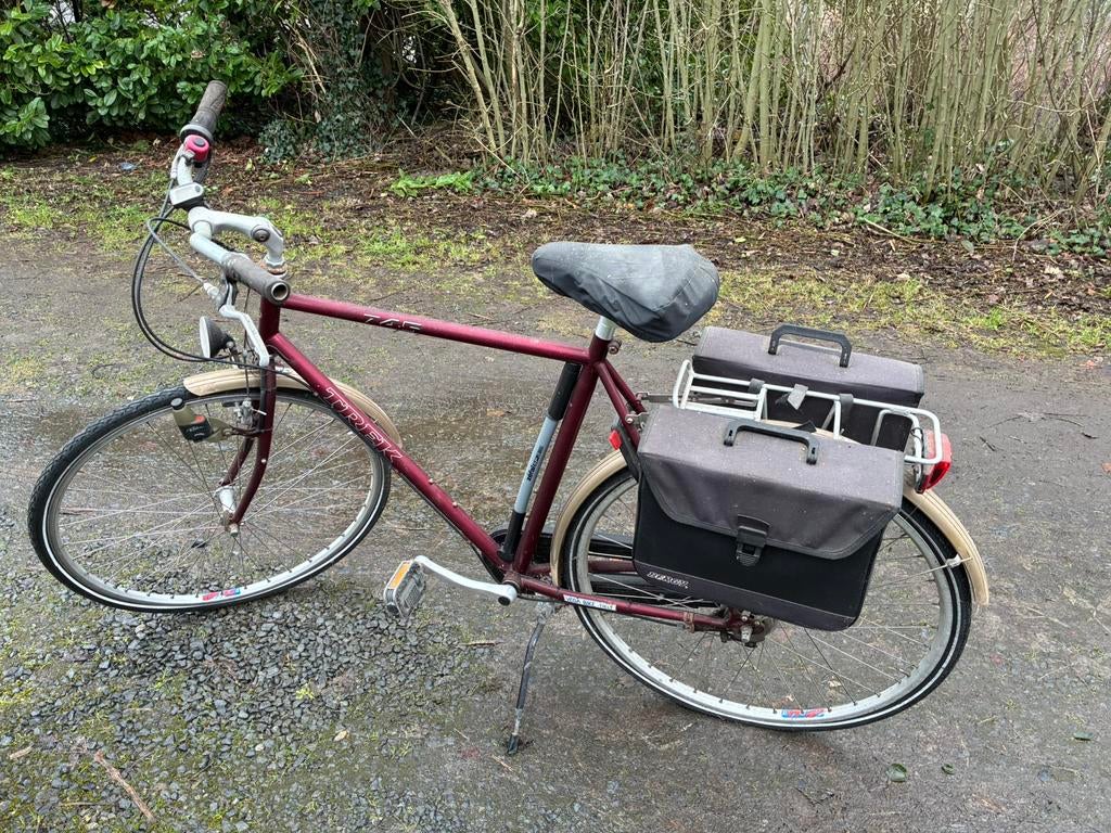 Herenfiets, Fietsen en Brommers, Fietsen | Heren | Herenfietsen, Ophalen, Gebruikt, Overige merken, Versnellingen