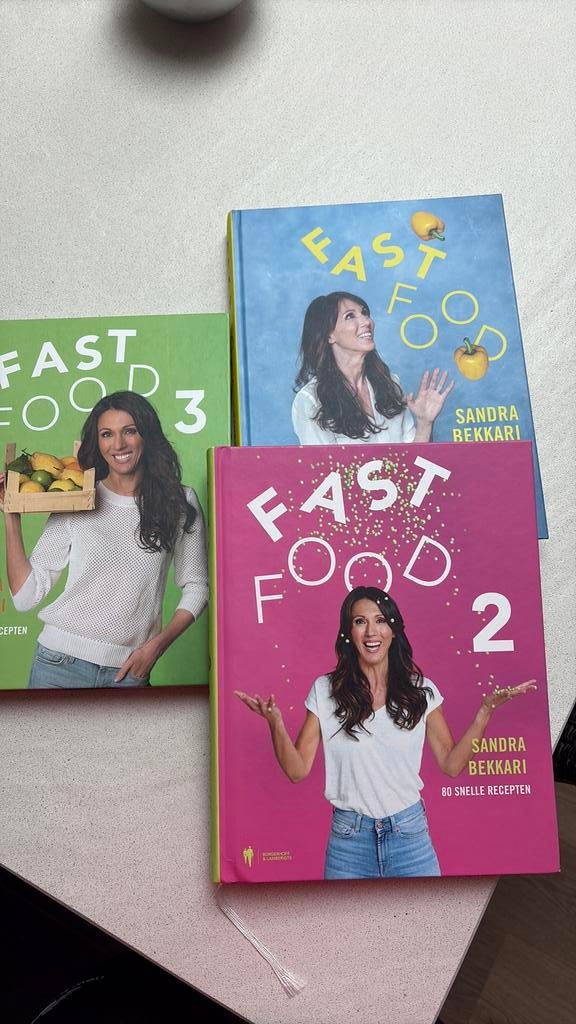 Sandra Bekkari - Fast Food 1-2-3, Boeken, Ophalen, Sandra Bekkari, Gezond koken