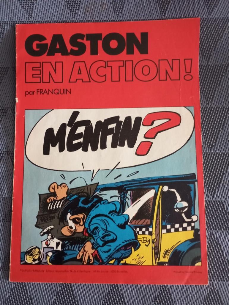 Gaston et l'action !, Enlèvement ou Envoi, Utilisé